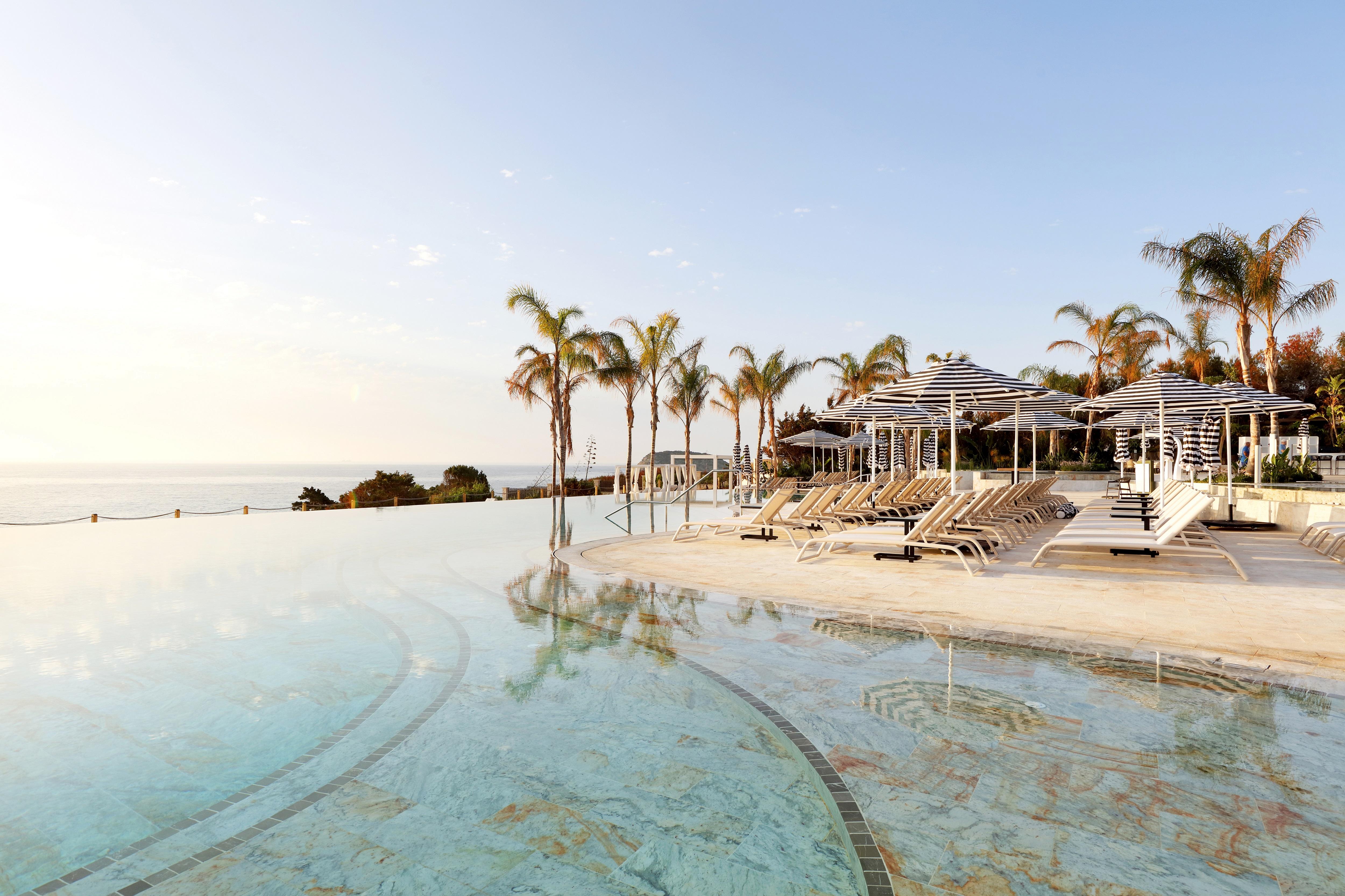 Bless Hotel Ibiza - The Leading Hotels Of The World Es Canar  Exterior photo Infinity pool at the resort