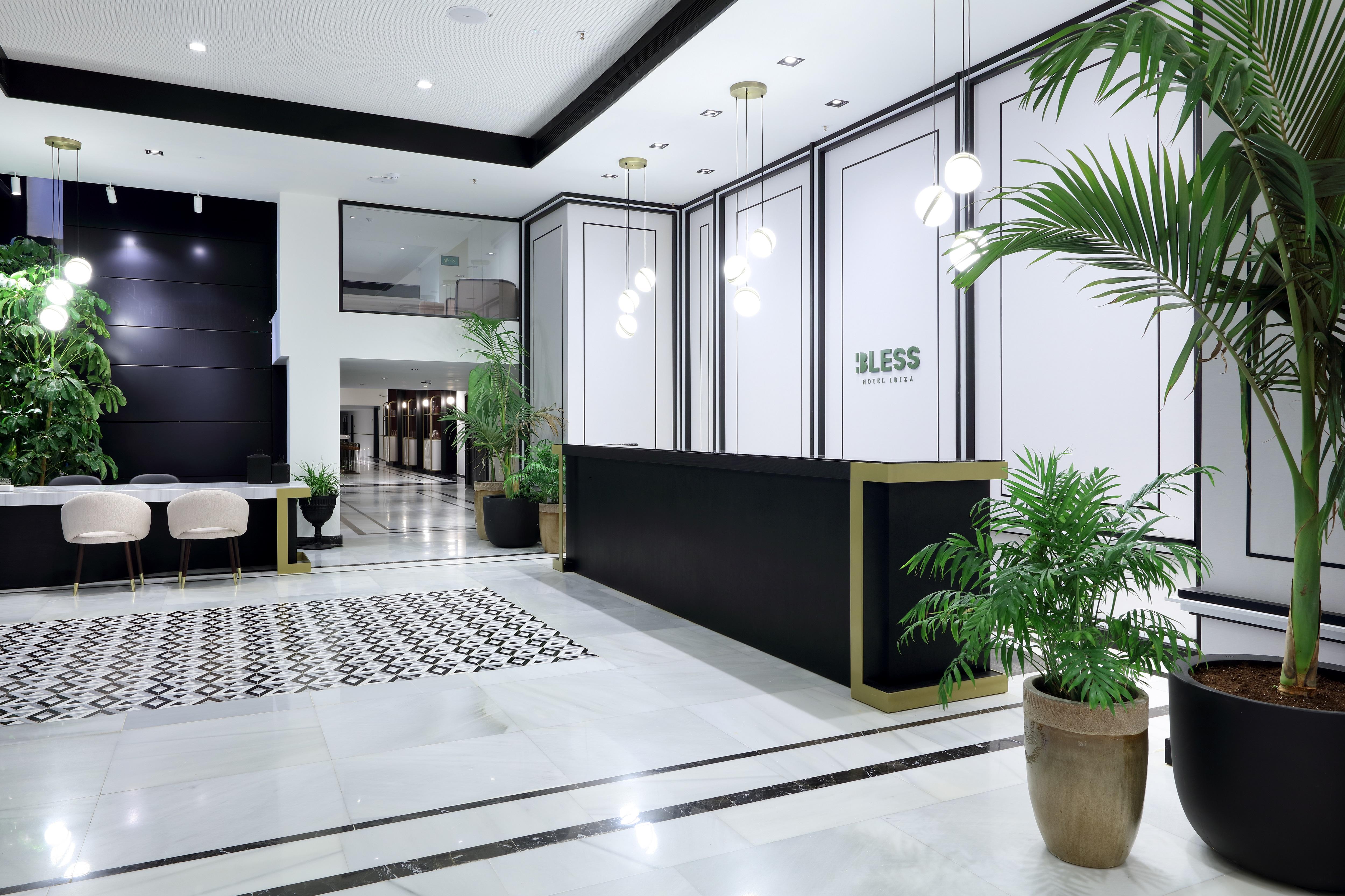 Bless Hotel Ibiza - The Leading Hotels Of The World Es Canar  Exterior photo The lobby of the hotel