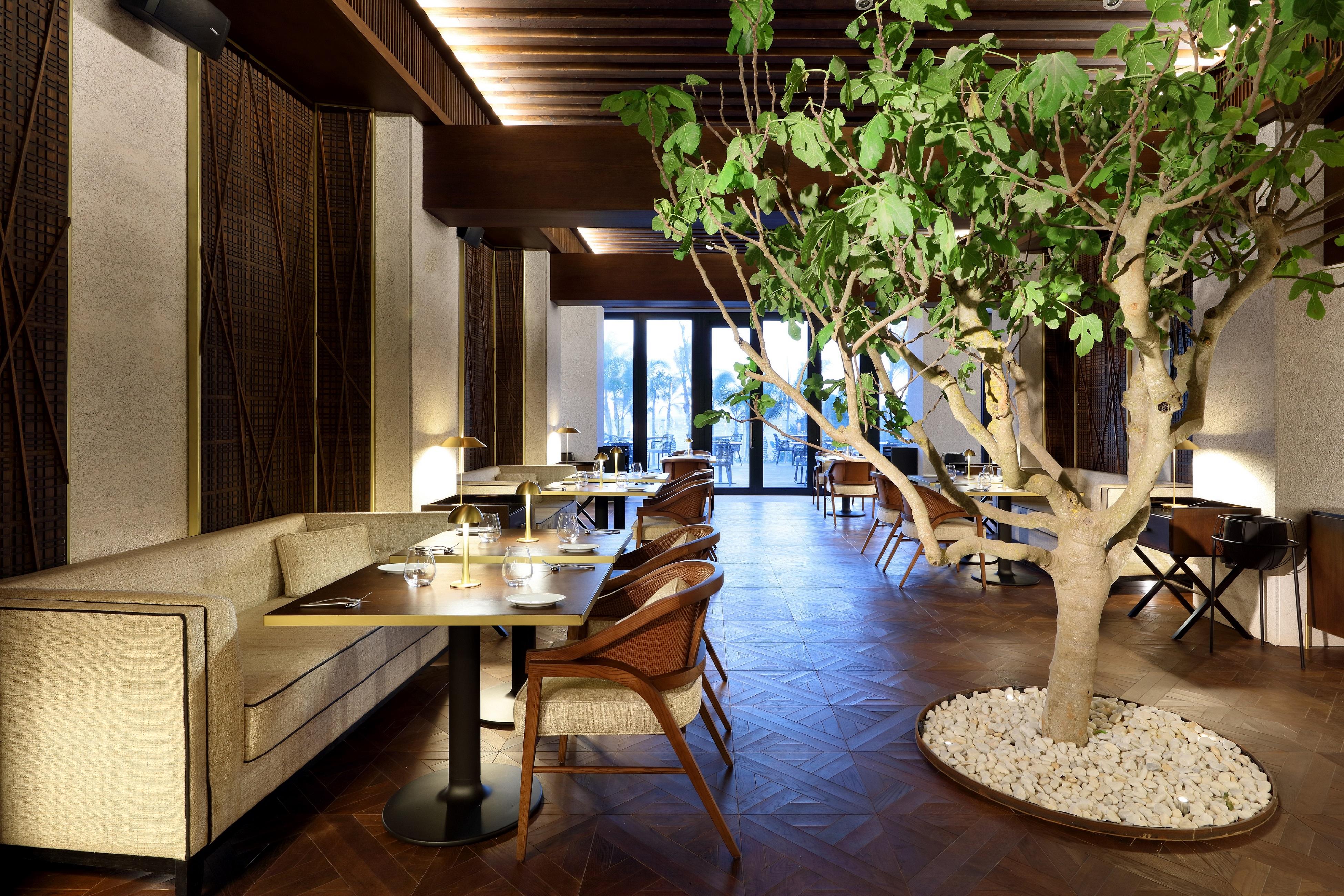 Bless Hotel Ibiza - The Leading Hotels Of The World Es Canar  Exterior photo Restaurant interior