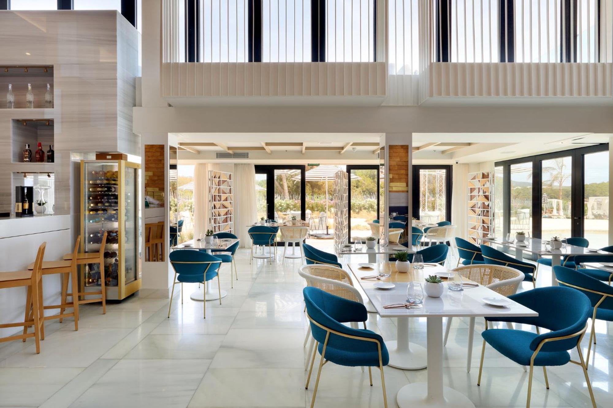 Bless Hotel Ibiza - The Leading Hotels Of The World Es Canar  Exterior photo Restaurant