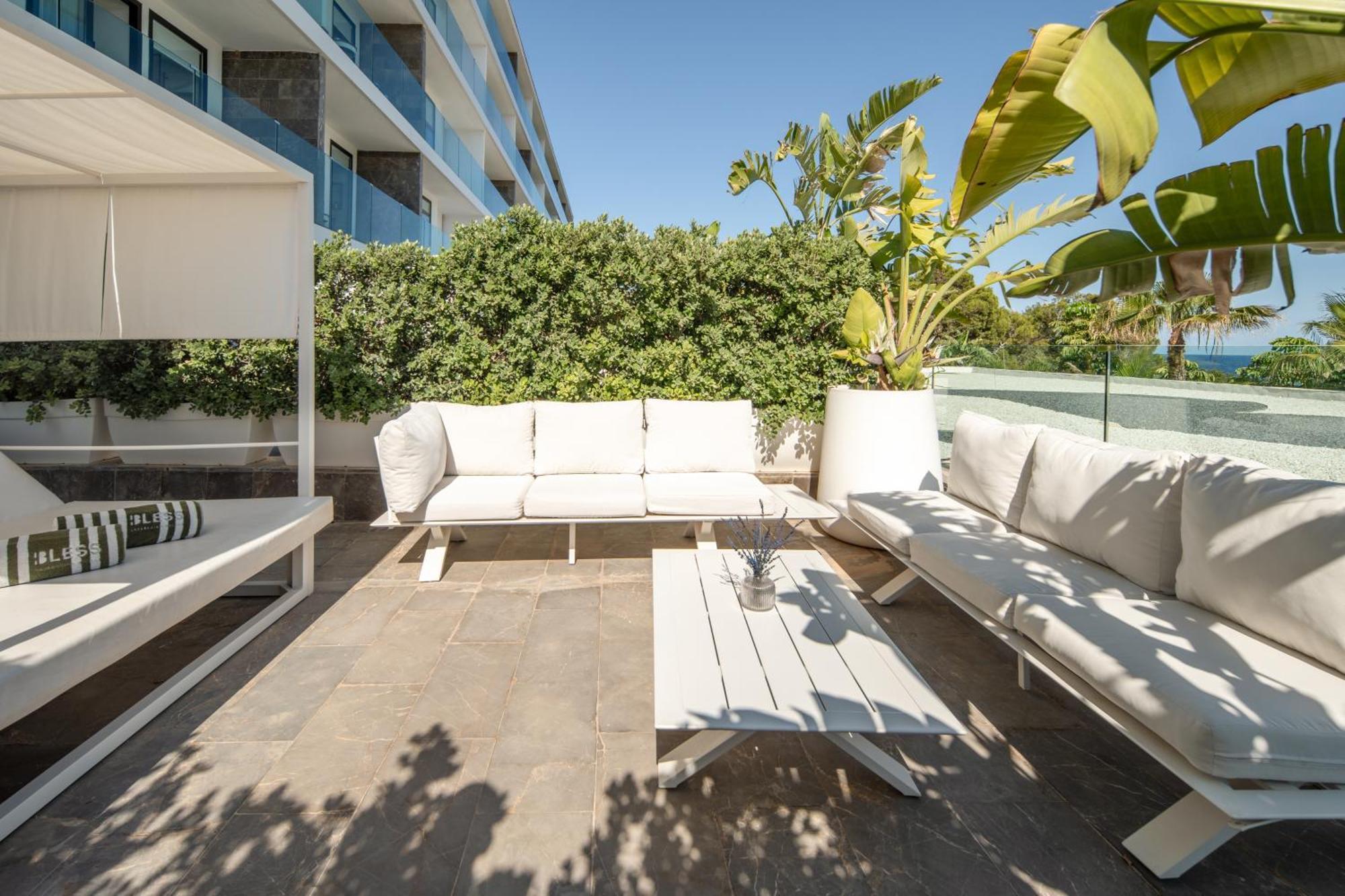 Bless Hotel Ibiza - The Leading Hotels Of The World Es Canar  Room photo The Terrace