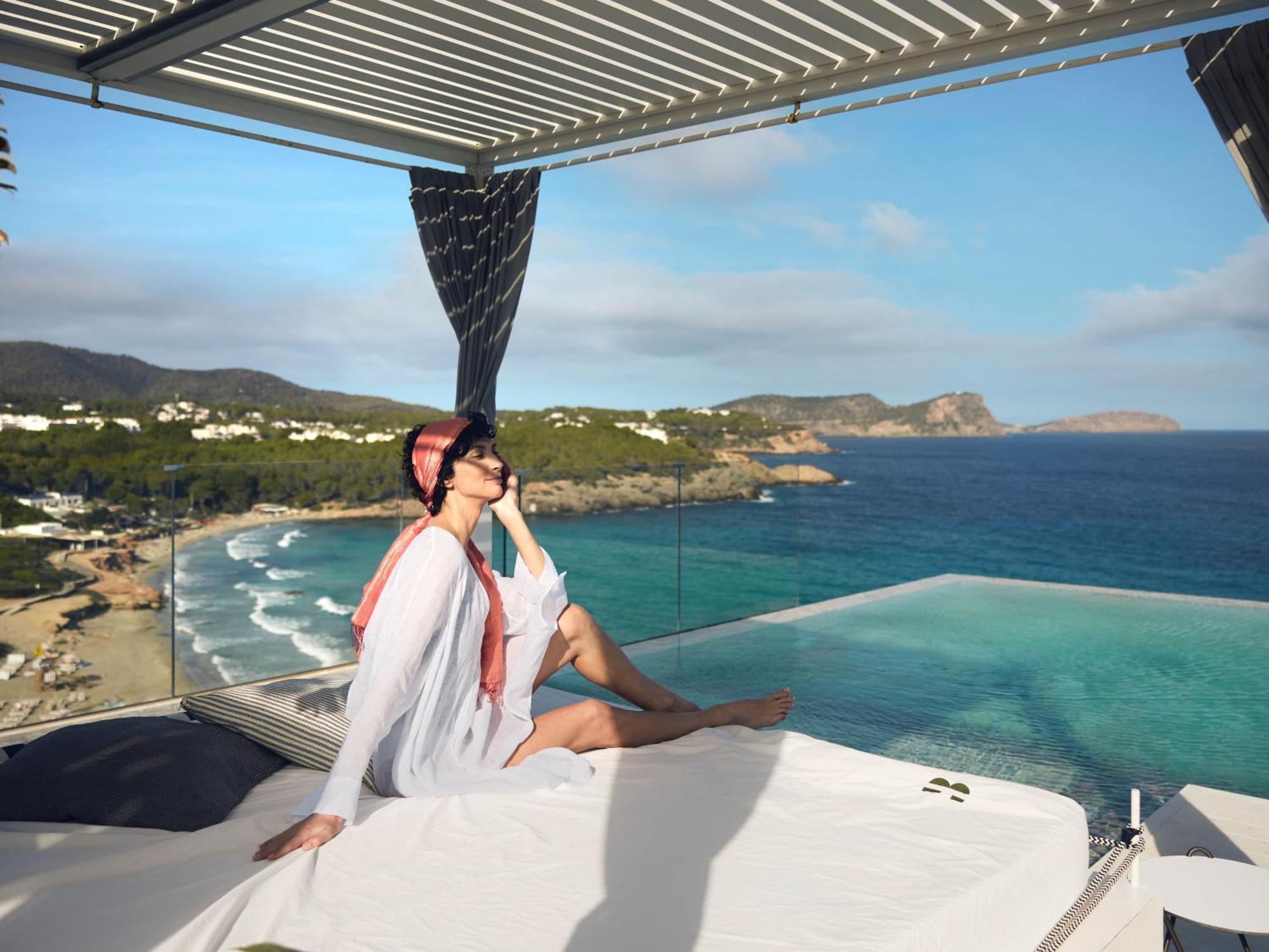 Bless Hotel Ibiza - The Leading Hotels Of The World Es Canar  Exterior photo A woman sunbathing