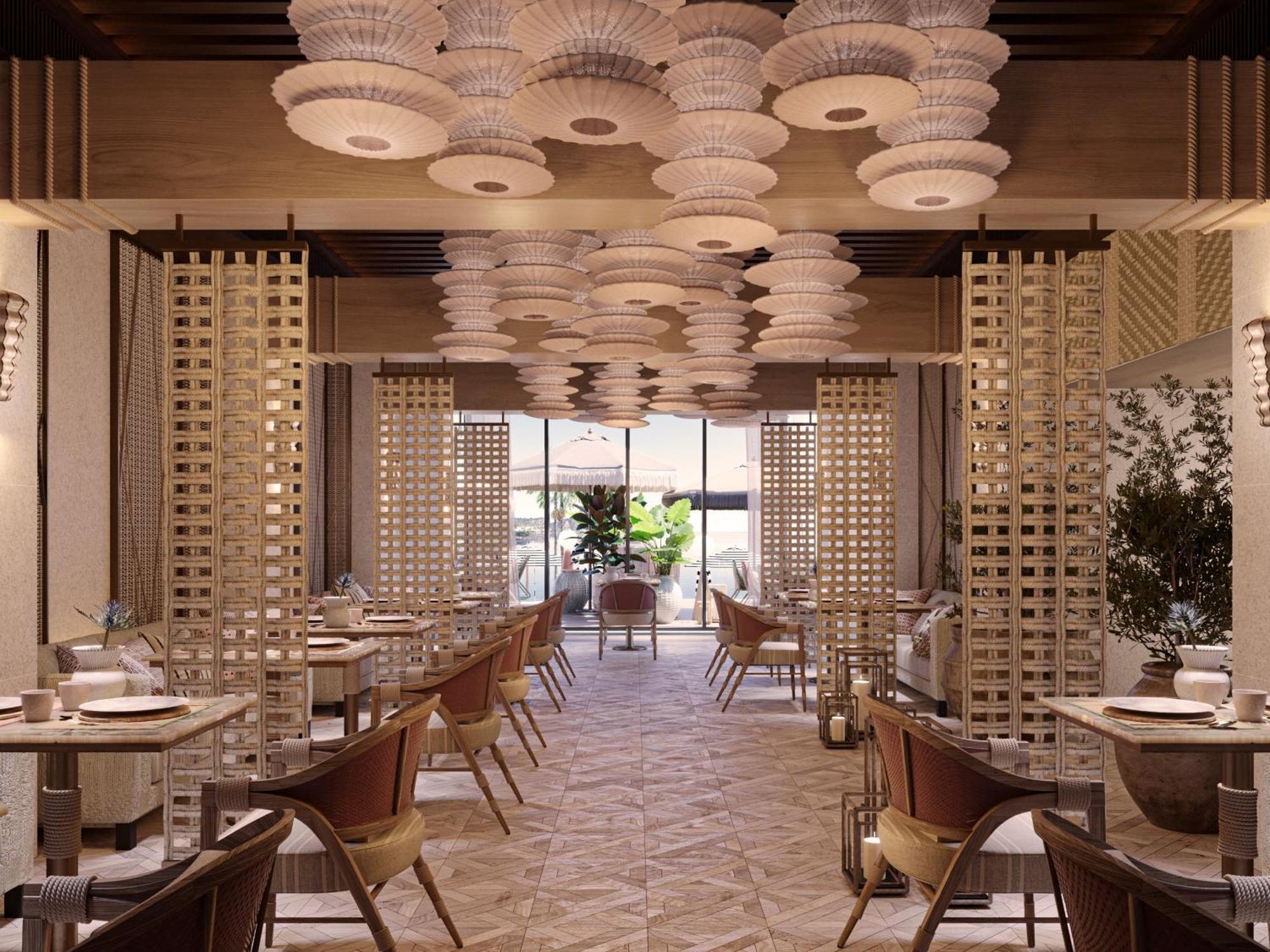 Bless Hotel Ibiza - The Leading Hotels Of The World Es Canar  Exterior photo The interior of the restaurant
