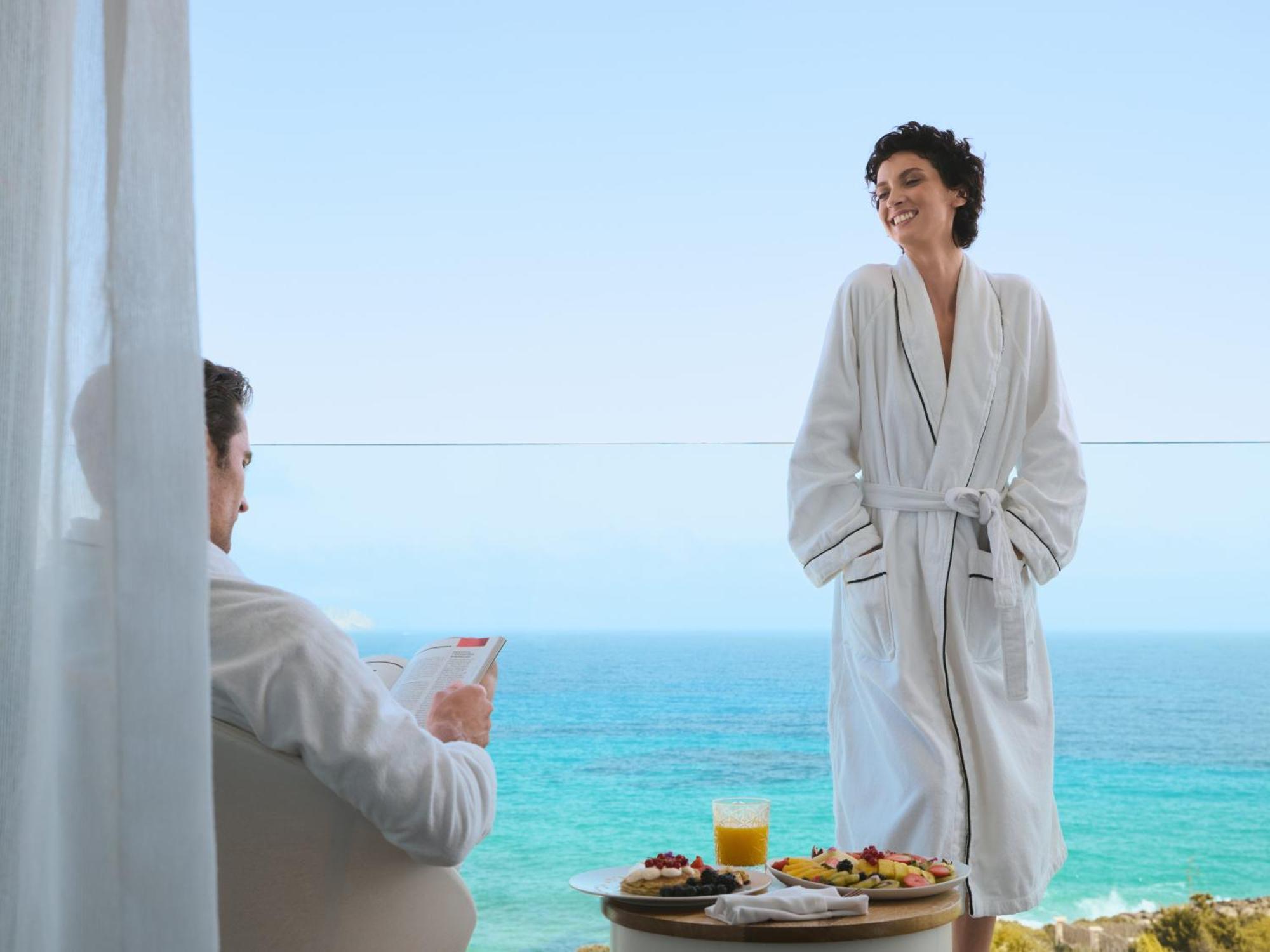 Bless Hotel Ibiza - The Leading Hotels Of The World Es Canar  Exterior photo A woman wearing a bathrobe